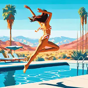 Poolside